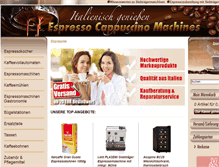 Tablet Screenshot of espresso2010.de